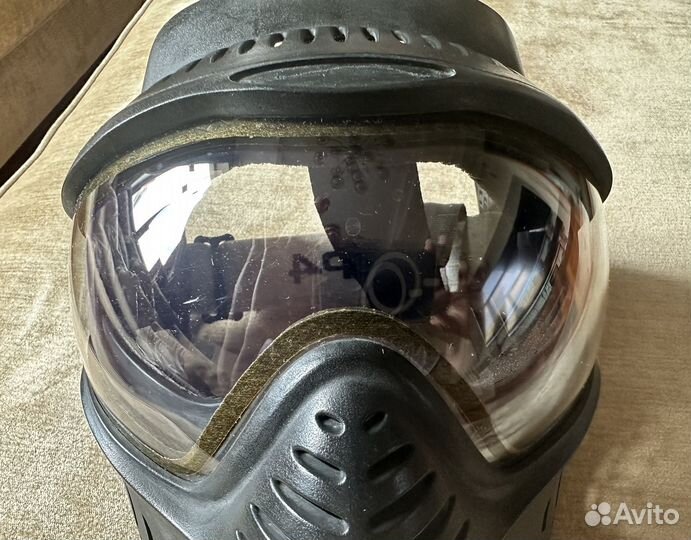 Маска и шлем для пейнтбола