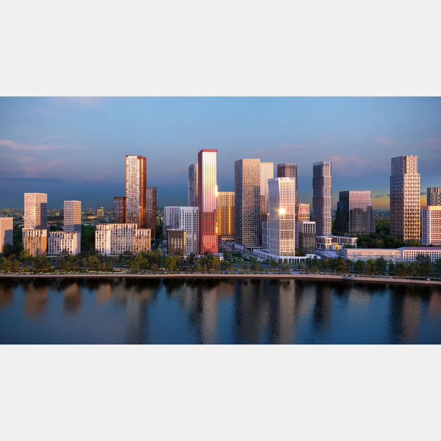 2-к. квартира, 80,1 м², 7/20 эт.