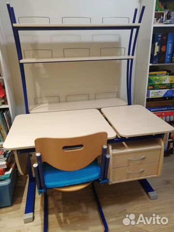 Растущая парта и стул астек купить в Долгопрудном | Личные вещи | Авито