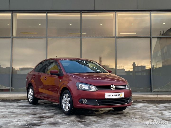 Volkswagen Polo 1.6 AT, 2013, 220 000 км