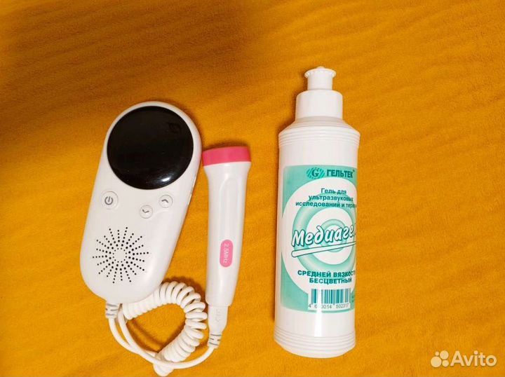 Фетальный допплер +гель