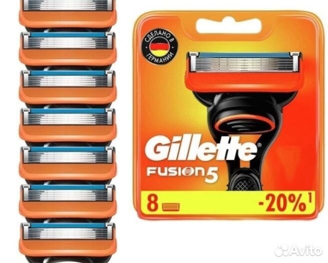 Кассеты gillette fusion 5