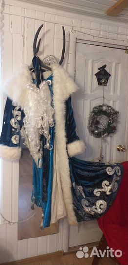 Костюм деда мороза взрослый