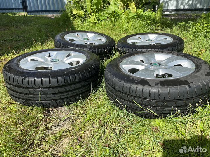 Колеса в сборе Skoda Fabia R 14 - 4шт