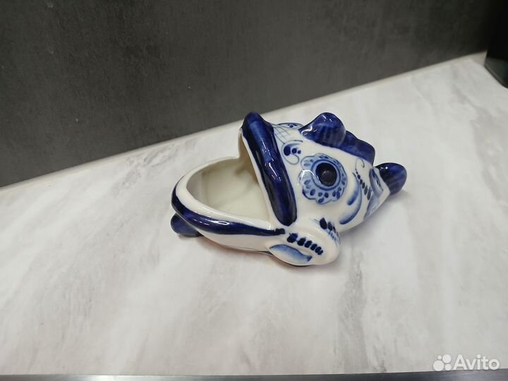 Гжель рыба кит