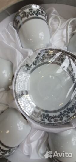 Чайный сервиз фарфор новый в заводской упаковке