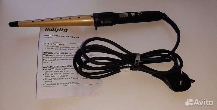 Щипцы для завивки волос babyliss