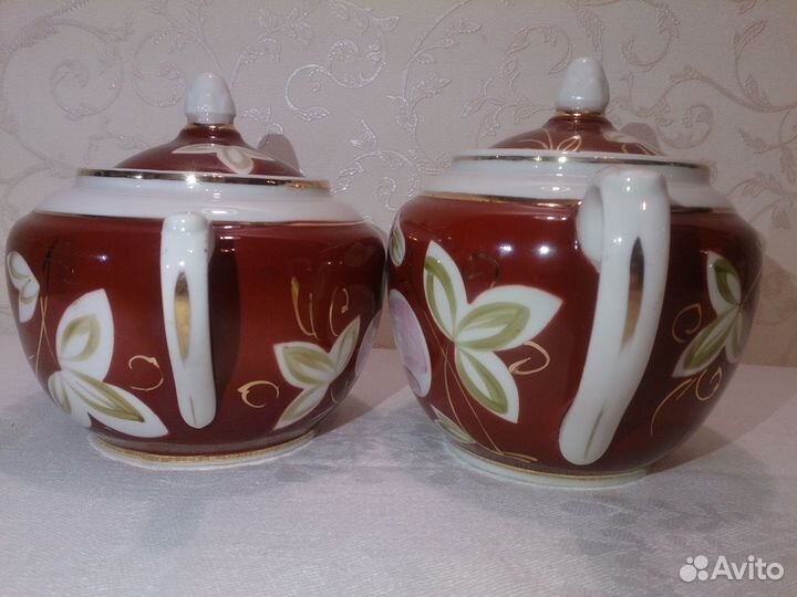 Чайный сервиз 12 персон Вербилки СССР Попредметно