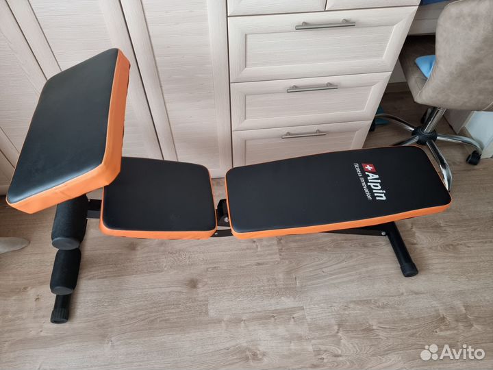 Скамья для жима и пресса бу