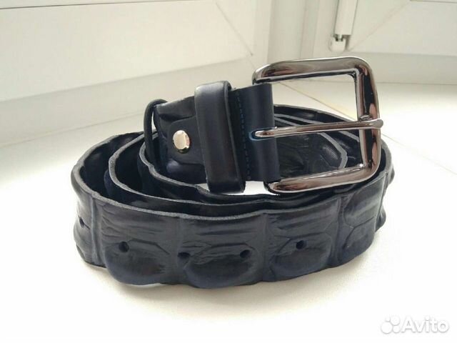 Ремень кожаный новый