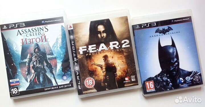 Assassins Creed/ Fear 2/ Batman PS3