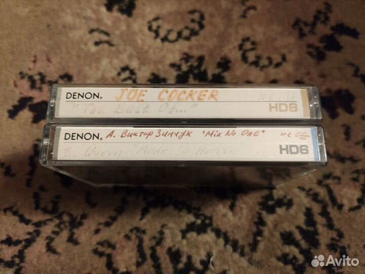 Аудиокассеты с записью