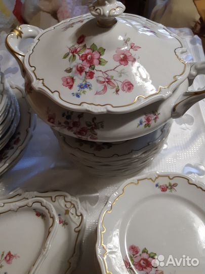 Столовый сервиз ГДР на 11 персон