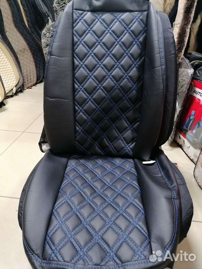 Автомобильные чехлы модельные из экокожи