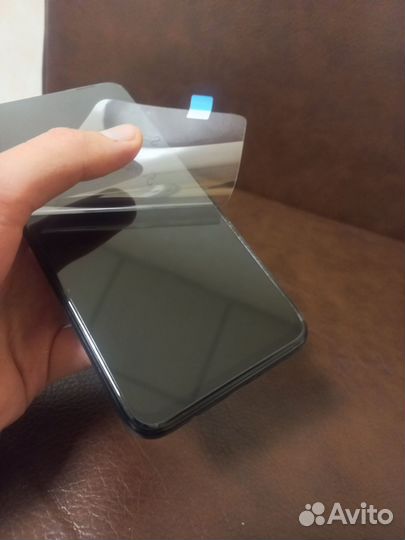 Сервисный экран Huawei P40 lite рамка+акб(черный)