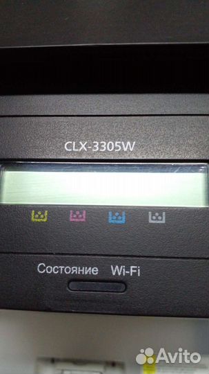 Мфу цвет лазер вай-фай Samsung3305w+картриджи