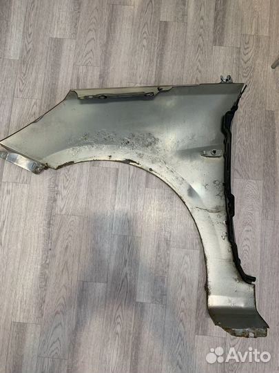 Оригинальное переднее крыло Hyundai Solaris 1