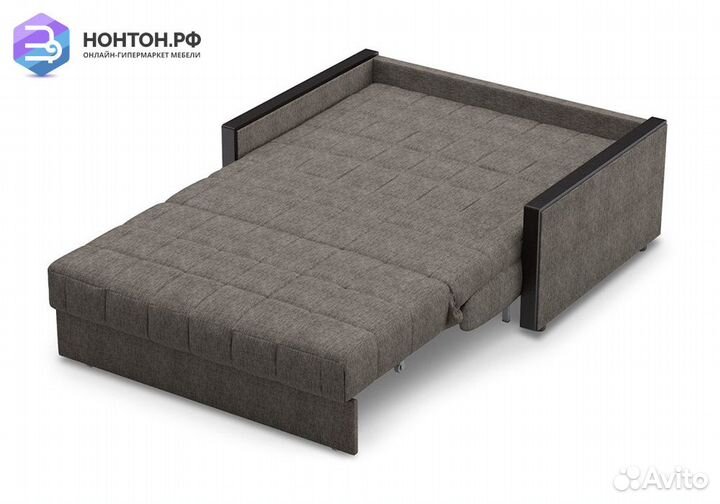 Диван аккордеон Милена коричневый