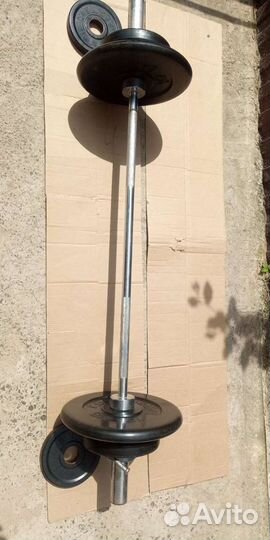 Гантели,гриф,блины олимпийские