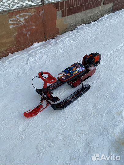 Снегокат с мотором