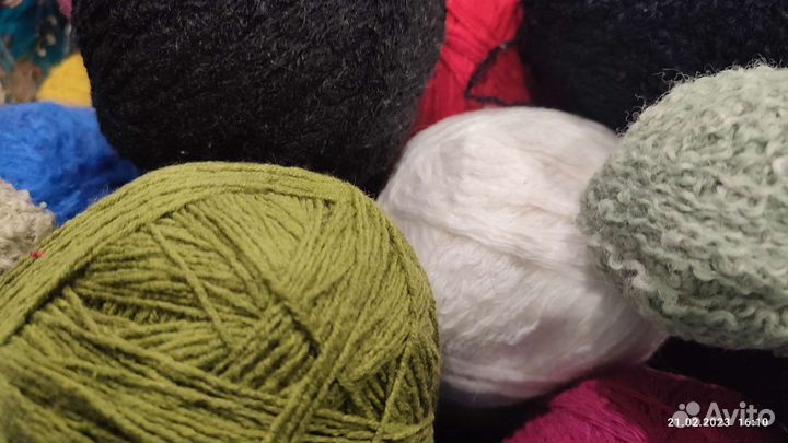 Пряжа клубки