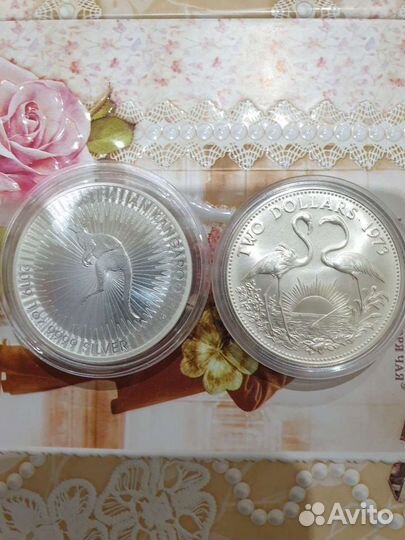 Инвестиционные монеты серебро