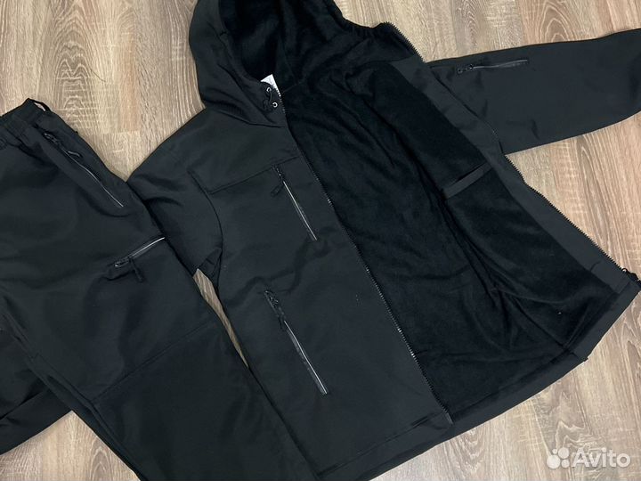 Костюм на флисе, демисезонный 