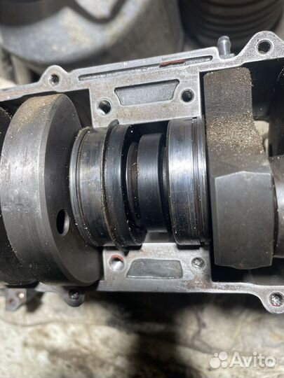 Картер и коленвал рысь