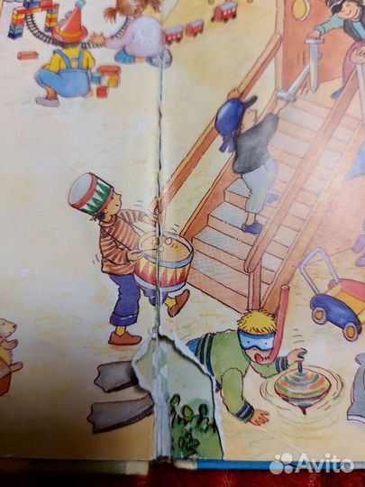 Книга. Виммельбух. Веселые пряталки