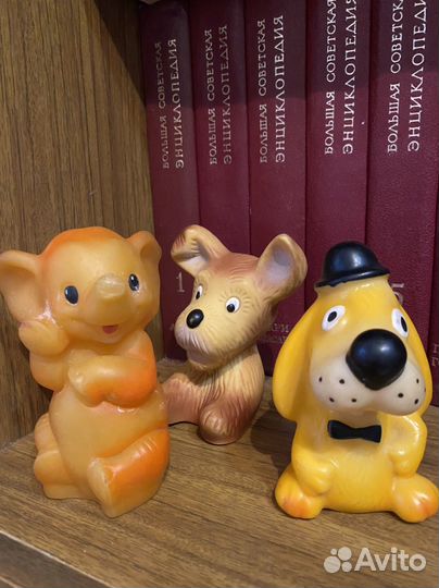 Игрушки резиновые СССР