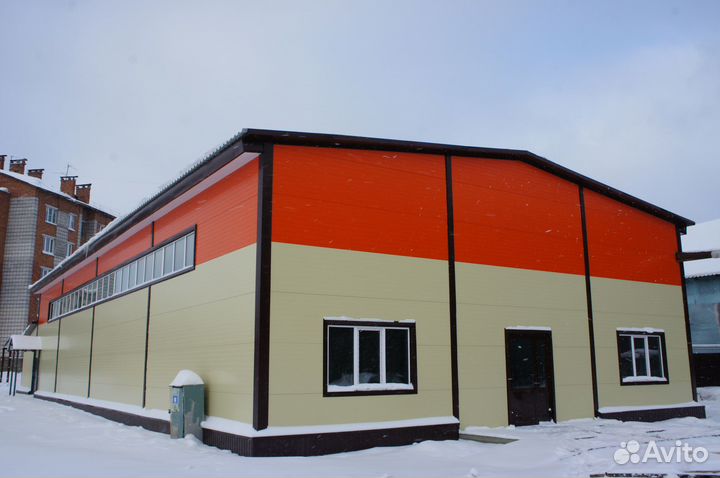 Быстровозводимые ангары из сэндвич панелей