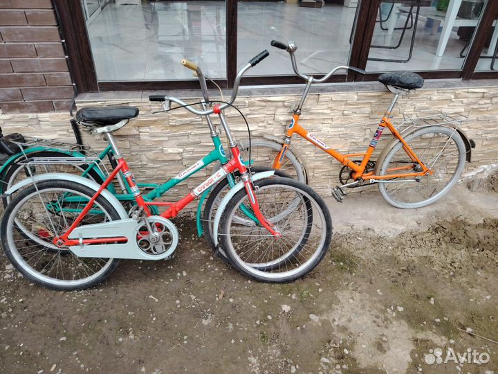 Велосипед Салют СССР складной