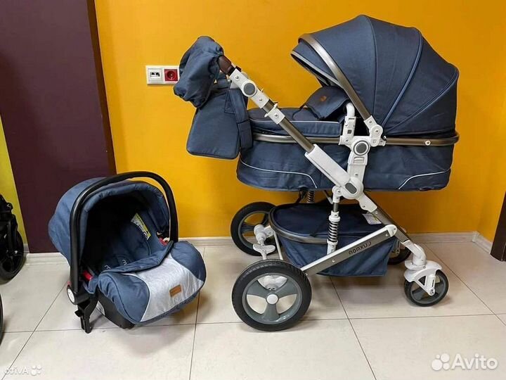 Новая коляска 2в1