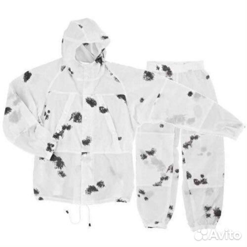 Маскировочный халат зимний