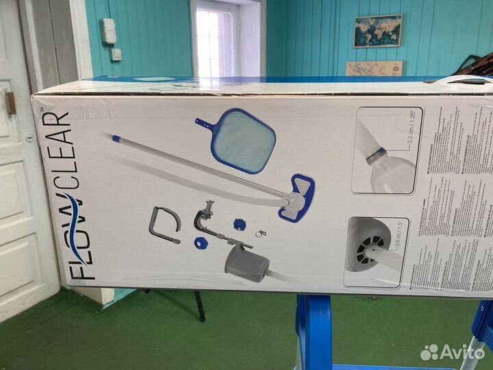 Набор для чистки бассейна со скиммером