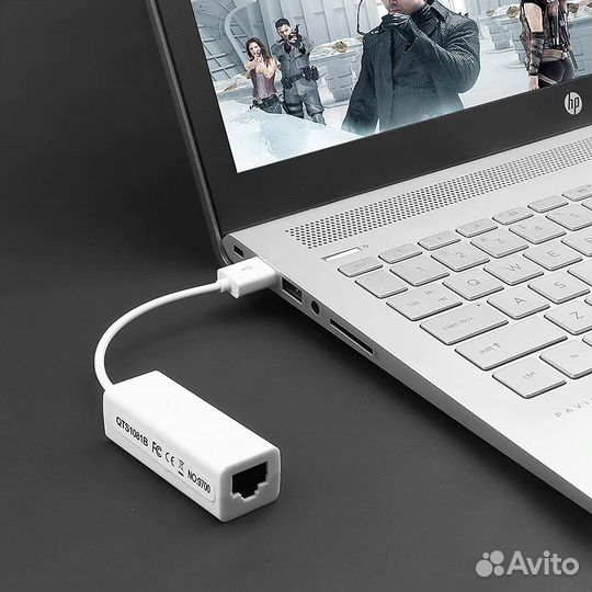 Адаптер/переходник USB-RJ45/LAN