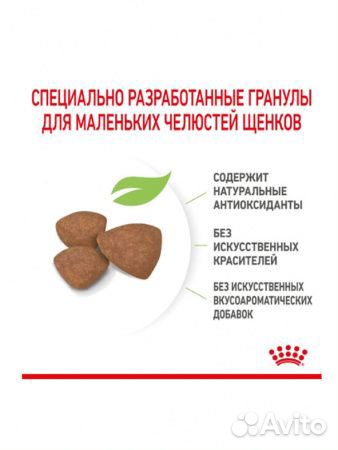 Корм Роял Канин для щенков мелких пород 2-10 мес