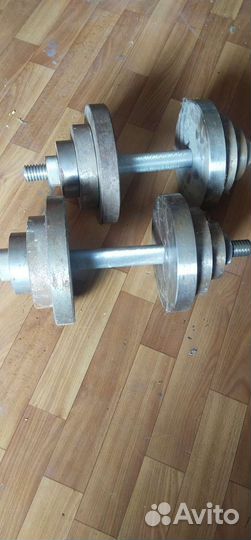 Гантели разборные