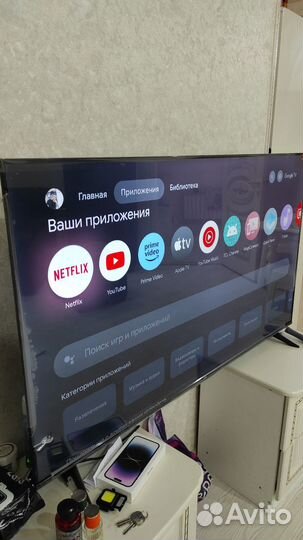 Телевизор 55 дюймов 4k