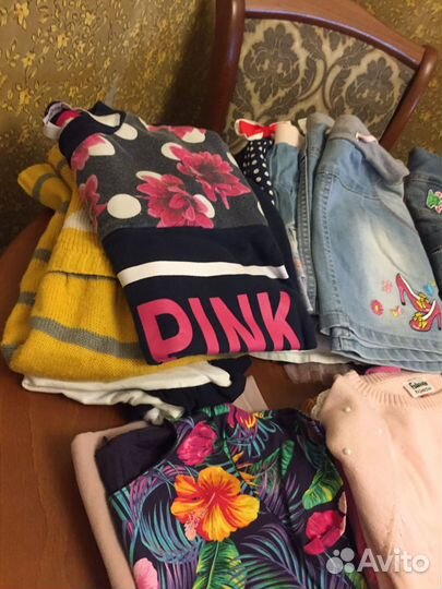 Вещи пакетом на девочку 104 110
