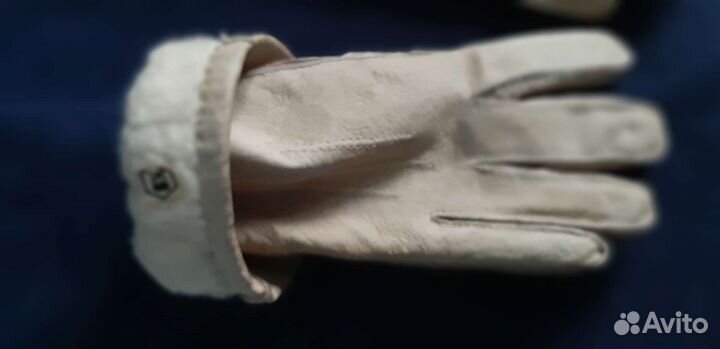 Перчатки натуральная кожа зимние