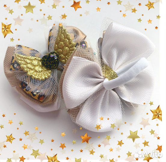 Бантики, заколки для волос