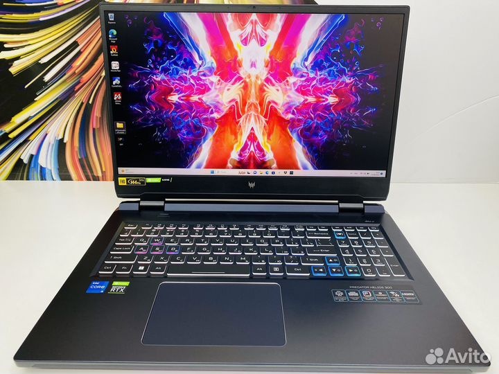 Новый Acer Predator RTX3060-140W/i5-12th/16/512