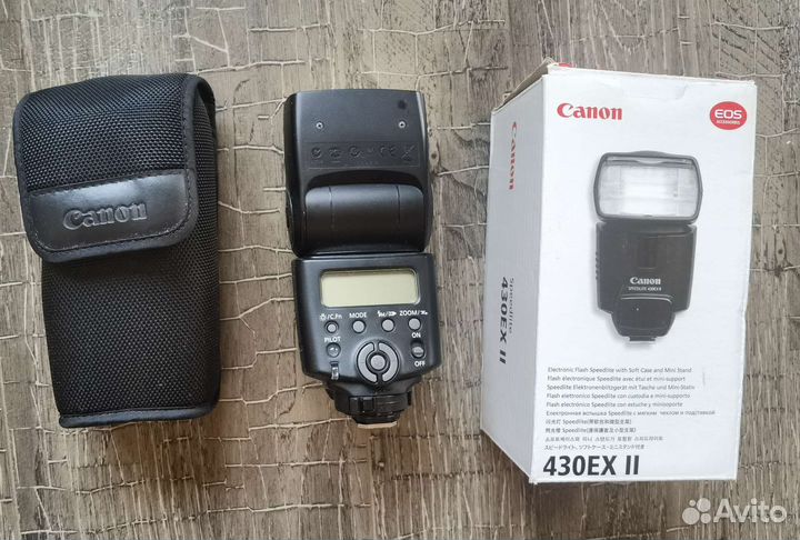 Вспышка Canon 430 ex ii