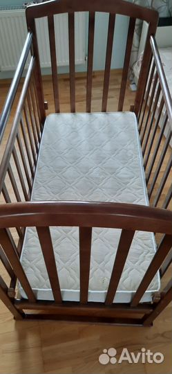 Детская кровать с ортопедическим матрасом