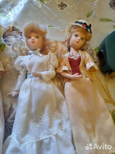 Куклы фарфоровые 6 штук