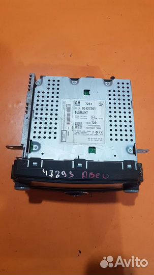 Магнитофон на Chevrolet Aveo T300