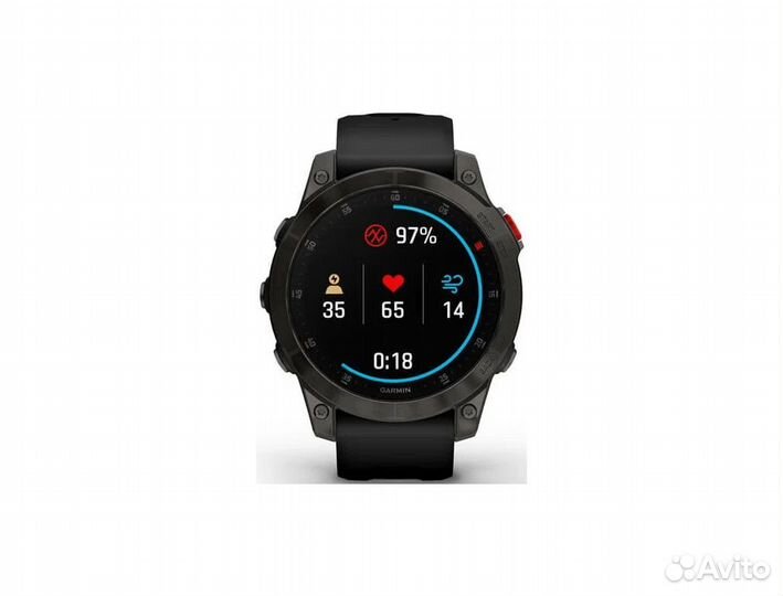 Garmin epix Gen 2 Sapphire Editions 47 мм Black