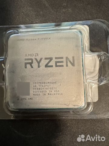 Процессор amd ryzen 7 1700x купить в Санкт-Петербурге | Электроника | Авито