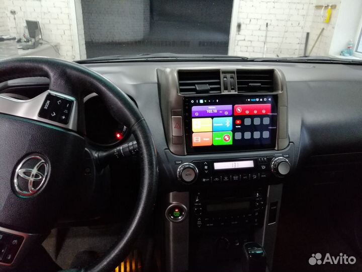 Штатная магнитола для Toyota Prado 150 на Android